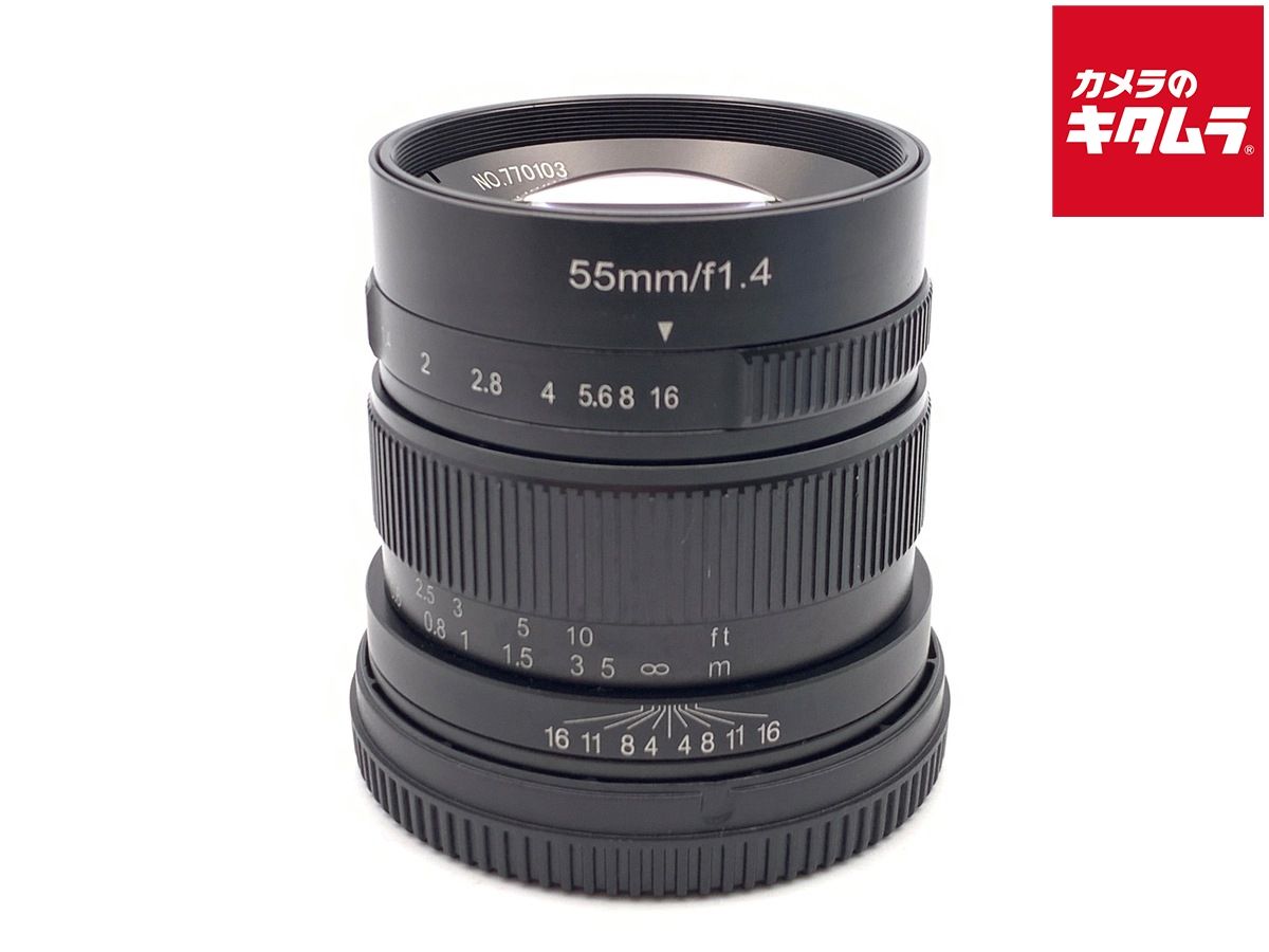 【中古】 【並品】 七工匠 7Artisans 5514TB 55mm F1.4 ライカL（APS-C）用