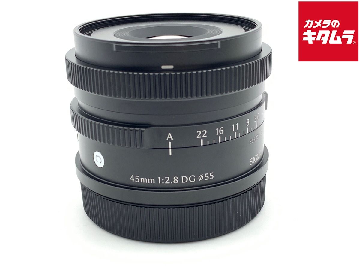 【中古】 【美品】 シグマ 45mm F2.8 DG Contemporary Lマウント用 ブラック