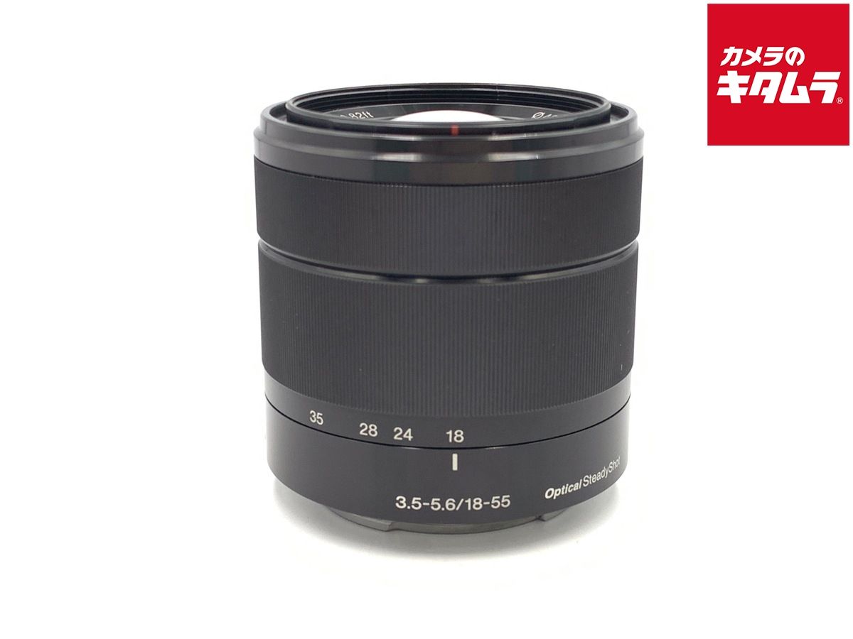 【中古】 【美品】 ソニー E 18-55mm F3.5-5.6 OSS ブラック [SEL1855]