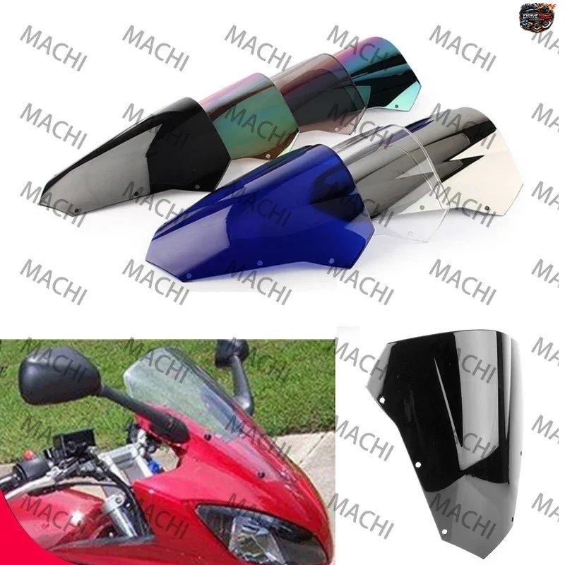 ヤマハ FZ6 S2 FZS600 FAZER FZ 6 2003-2008 用オートバイ用ウインドディフレクター ダブルバブルウインドシールドディフレクタープロテク