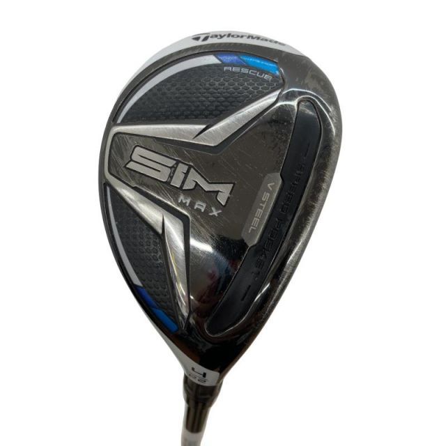 【中古】 テーラーメイド SIM MAX U4 ユーティリティ UT TENSEI BLUE TM60(UT) (フレックスS) メンズ 男性用 右利き 右用 Cランク ゴルフクラブ