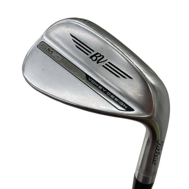 【中古】 タイトリスト VOKEY SPIN MILLED SM10 ツアークロム 48°/10°F ウェッジ WG Dynamic Gold (フレックスS) メンズ 男性用 右利き 右用 Cランク ゴルフクラブ