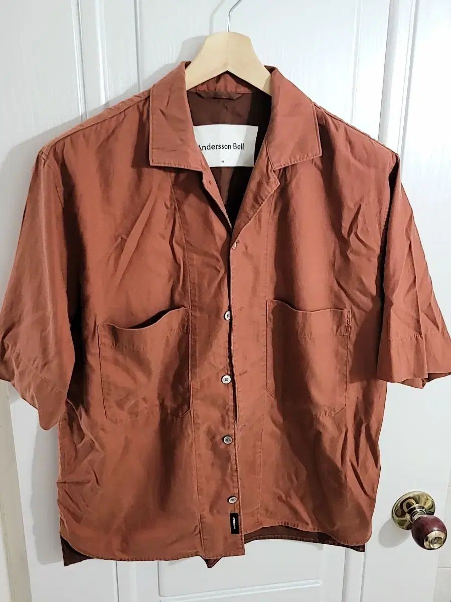 キンロックアンダーソン オープンカラー 半袖 ジョンウ シャツ
