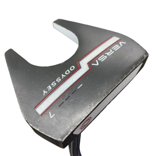【中古】 オデッセイ VERSA #7 ブラック(ホリゾンタル) 34インチ パター PT スチール (フレックスその他) メンズ 男性用 右利き 右用 Dランク ゴルフクラブ