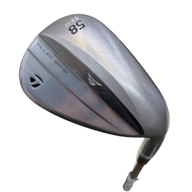 【中古】 テーラーメイド Taylor Made MILLED GRIND 5 58°/11°SX ウェッジ WG Dynamic Gold MID 115 (フレックスS) メンズ 男性用 右利き 右用 Cランク ゴルフクラブ