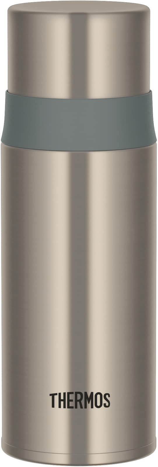 サーモス 水筒 ステンレスボトル コップタイプ 350ml ステンレスグリーン FFM-352 SGpms
