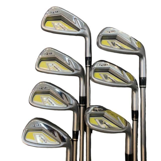 【中古】 本間ゴルフ TOUR WORLD GS 8S レディース アイアンセット IR SPEED TUNED 42(IR) (フレックスL) レディース 女性用 右利き 右用 Cランク ゴルフクラブ