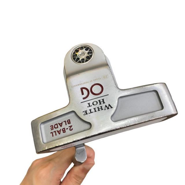 【中古】 オデッセイ WHITE HOT OG 2-BALL BLADE TOUR LINED 34インチ パター PT STROKE LAB (フレックスその他) メンズ 男性用 右利き 右用 Cランク ゴルフクラブ