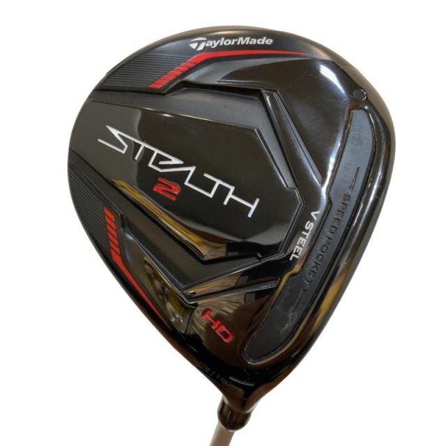 【中古】 テーラーメイド STEALTH2 HD 3W フェアウェイウッド FW 純正特注シャフト (フレックスS) メンズ 男性用 右利き 右用 Cランク ゴルフクラブ