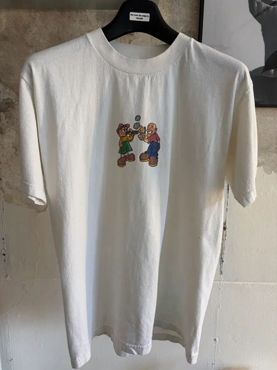 90s Over the edge スケートTシャツ