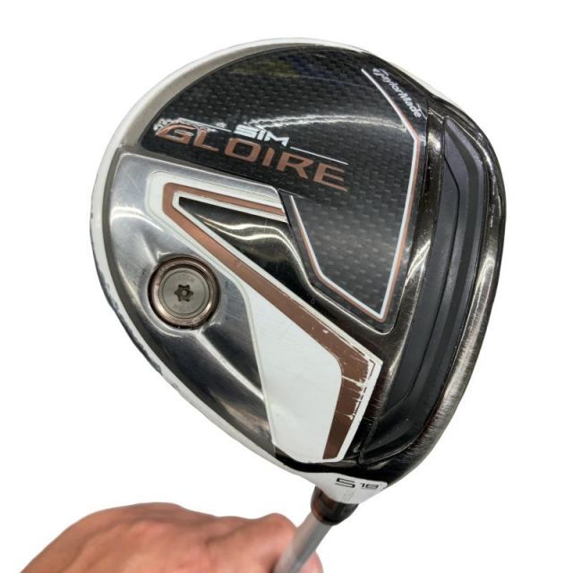 【中古】 テーラーメイド SIM GLOIRE 5W フェアウェイウッド FW 純正特注シャフト (フレックスS) メンズ 男性用 右利き 右用 Dランク ゴルフクラブ