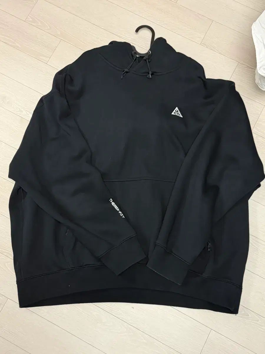 ナイキ ACG サーマフィット フリース プルオーバー フーディー ブラック - US/EU