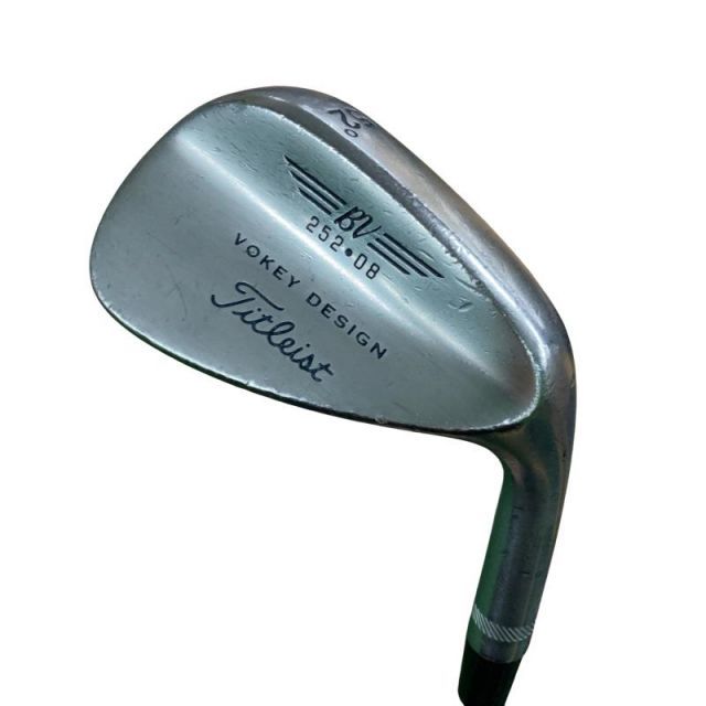 【中古】 タイトリスト VOKEY ツアークローム 252.08 ウェッジ WG Dynamic Gold (フレックスS) メンズ 男性用 右利き 右用 Cランク ゴルフクラブ