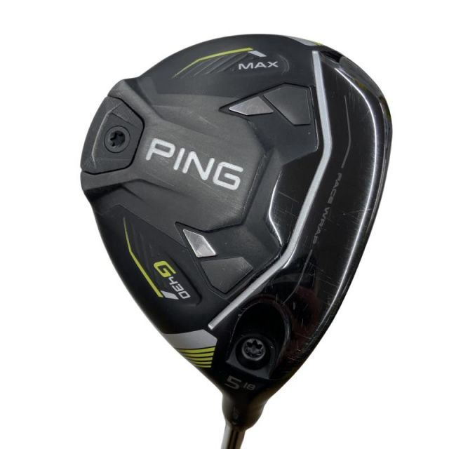 【中古】 ピン G430 MAX 5W フェアウェイウッド FW PING TOUR 2.0 CHROME 75(FW) (フレックスS) メンズ 男性用 右利き 右用 Cランク ゴルフクラブ