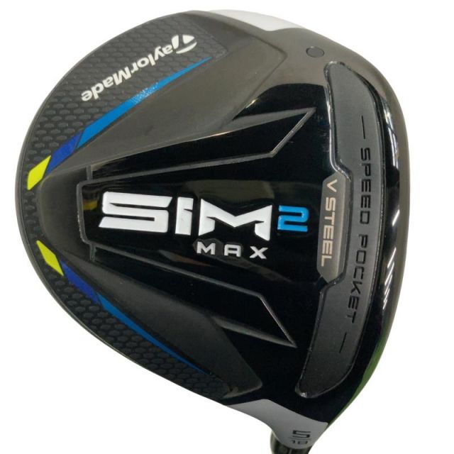 【中古】 テーラーメイド SIM2 MAX 5W フェアウェイウッド FW TENSEI BLUE TM50(SIM2 FW) (フレックスS) メンズ 男性用 右利き 右用 Bランク ゴルフクラブ
