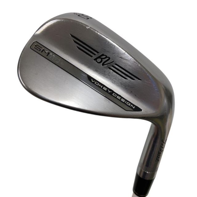 【中古】 タイトリスト VOKEY SPIN MILLED SM10 ツアークロム 50°/08°F ウェッジ WG リシャフト (フレックスその他) メンズ 男性用 右利き 右用 Cランク ゴルフクラブ