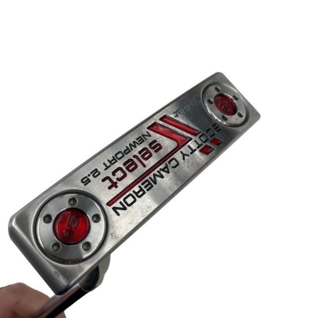 【中古】 タイトリスト SCOTTY CAMERON select NEWPORT 2.5(2014) 34インチ パター PT スチール (フレックスその他) メンズ 男性用 右利き 右用 Cランク ゴルフクラブ