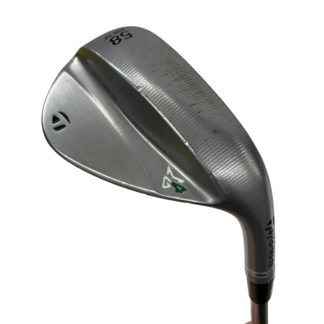 【中古】 テーラーメイド Taylor Made MILLED GRIND 4 58°/12° ウェッジ WG Dynamic Gold EX TOUR ISSUE (フレックスS) メンズ 男性用 右利き 右用 Cランク ゴルフクラブ
