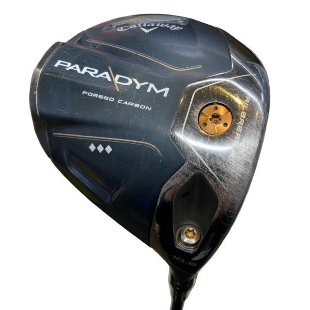 【中古】 キャロウェイ PARADYM ◆◆◆ 10.5° ドライバー DR 純正特注シャフト (フレックスX) メンズ 男性用 右利き 右用 Cランク ゴルフクラブ