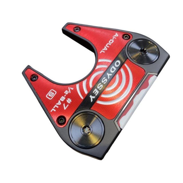 【中古】 オデッセイ Ai-DUAL #7 1/2-BALL S 34インチ パター PT STROKE LAB 90 スチール (フレックスその他) メンズ 男性用 右利き 右用 Bランク ゴルフクラブ