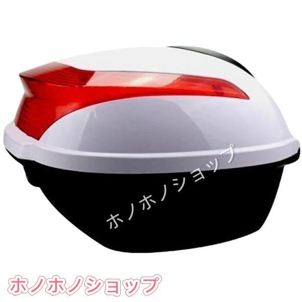 美品未使用リアボックス バイク用リアボックス 汎用タイプ 耐衝撃 頑丈 
