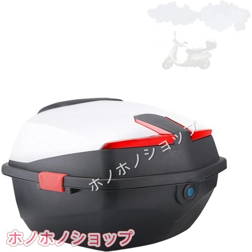 美品未使用汎用 リアボックス 40L バイク用 リアボックス トップケース バイクパーツセンター 防水防塵 リアボックス モノロックケース :