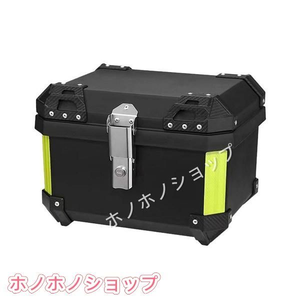 美品未使用バイク用 リアボックス リアボックス 36L リアケース 方形 四角 かっこいい おしゃれ 大容量 汎用ベース付き オートバイ 原付 防水