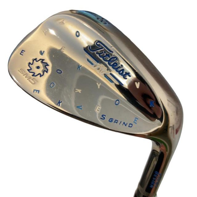 【中古】 タイトリスト VOKEY SPIN MILLED SM5 ツアークロム 58°/07°S USA ウェッジ WG Dynamic Gold (フレックスその他) メンズ 男性用 右利き 右用 Cランク ゴルフクラブ