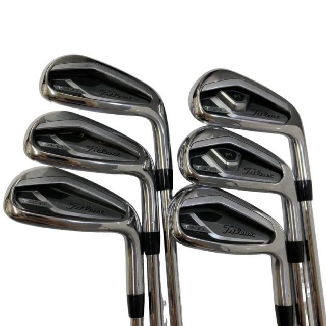 【中古】 タイトリスト Titleist T300(2021) 6S アイアンセット IR NS PRO 880 AMC (フレックスS) メンズ 男性用 右利き 右用 Cランク ゴルフクラブ