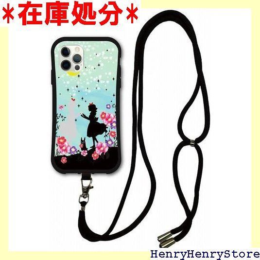 スマホショルダー付 iPhone16互換品 ケース i-coronケース スマホケース スカラー ScoLar デザイン アイフォン16互換品ケース 側面 保護 耐衝撃 スマホカバー 月の下 メルヘン 女の子 2483