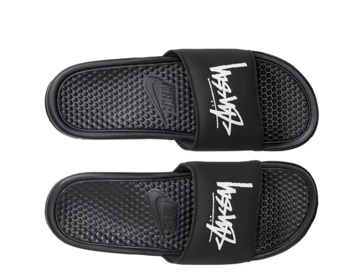 290)ナイキ ステューシー ベナッシ スリッパ ブラック NIKE STUSSY