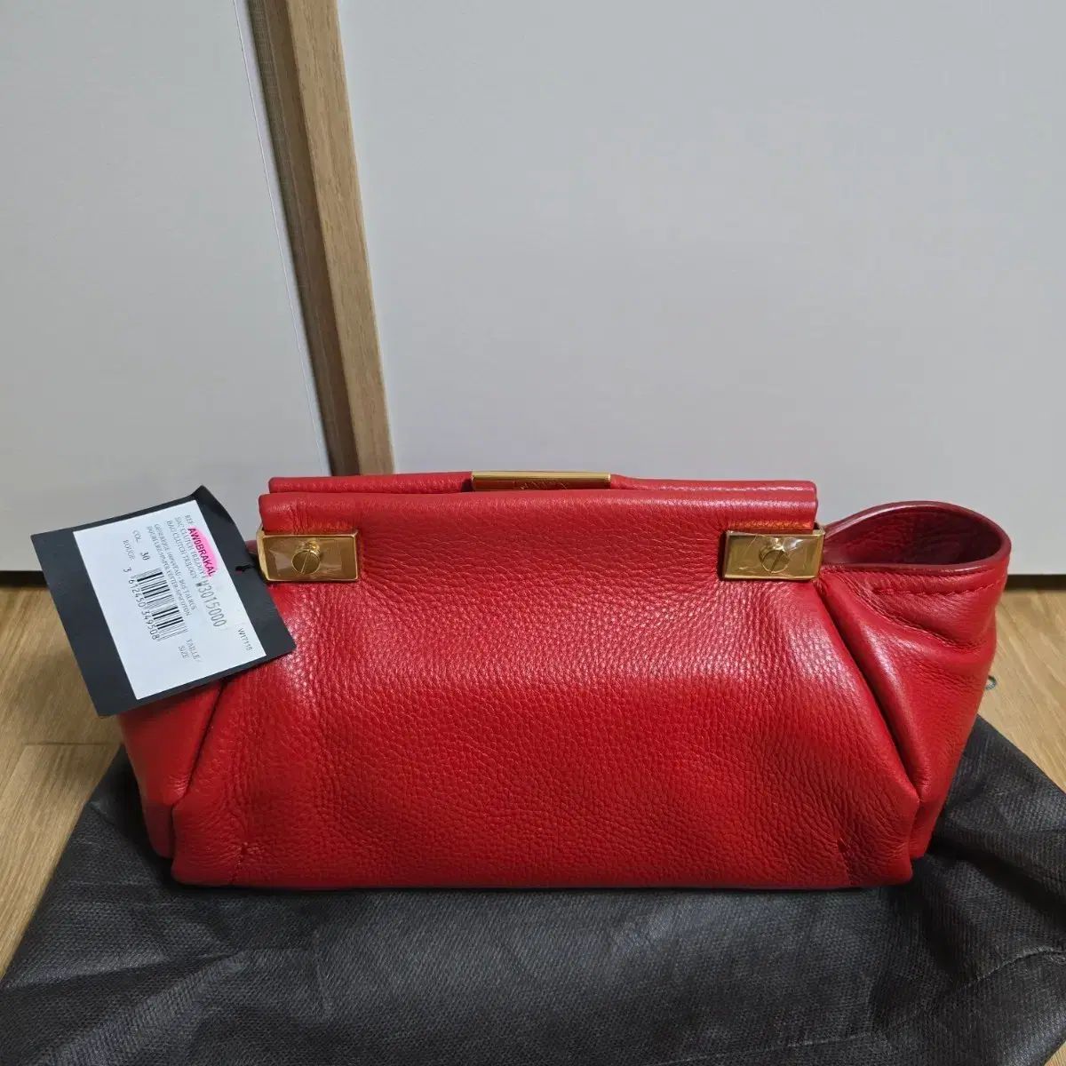 LANVIN ランバン レッド バッグ クラッチバッグ