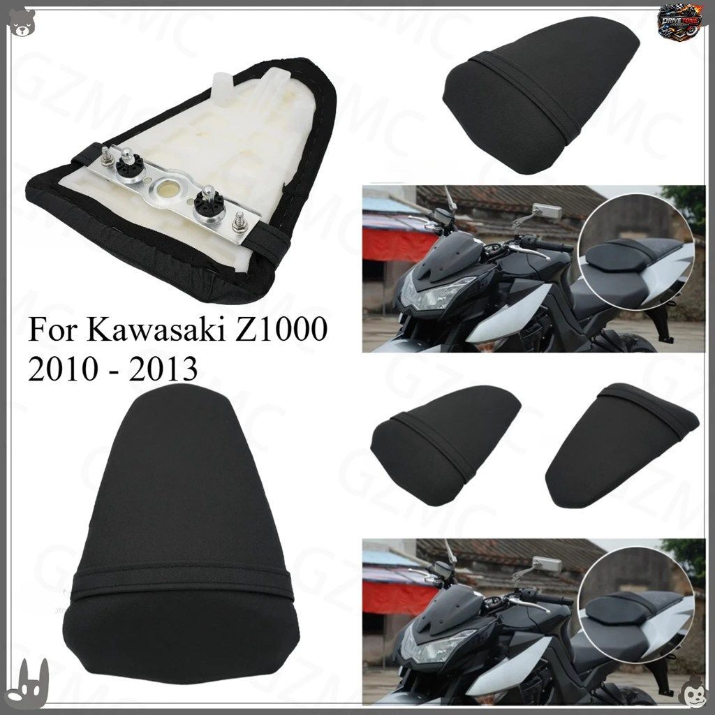 カワサキ Z1000 2010 - 2013 用モーターサイクル 2012 リアクッションアクセサリー リアパッセンジャーシートサドルピリオンシートクッショ