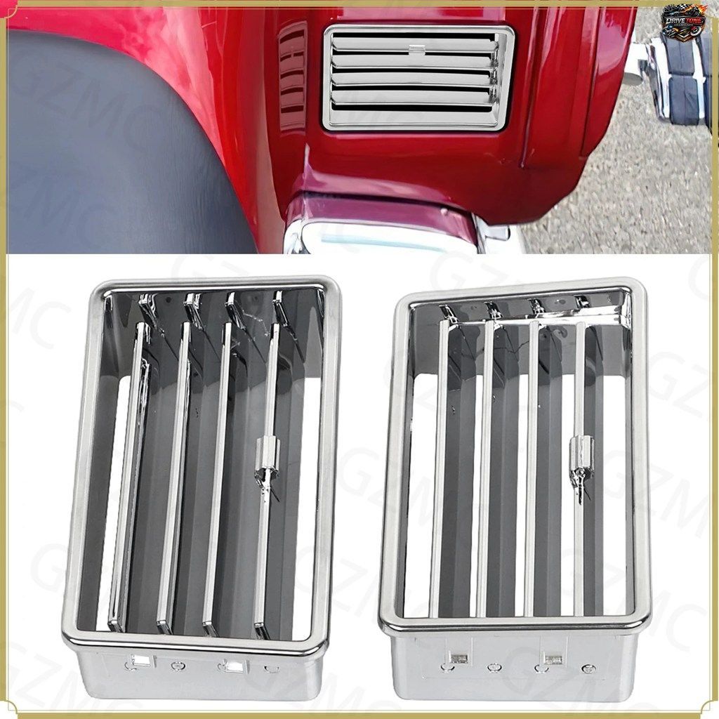 ホンダ ゴールドウイング 1800 GL1800 2001 - 2010 ABS 用下部エアアウトレットベントセット（左右）アクセサリー