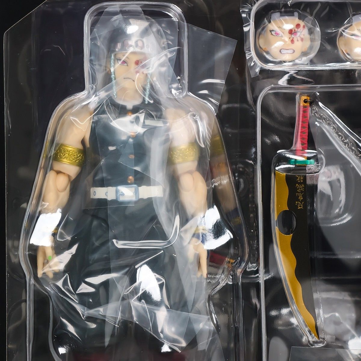 未開封 BUZZmod. 宇髄天元 鬼滅の刃 1/12 アクションフィギュア 