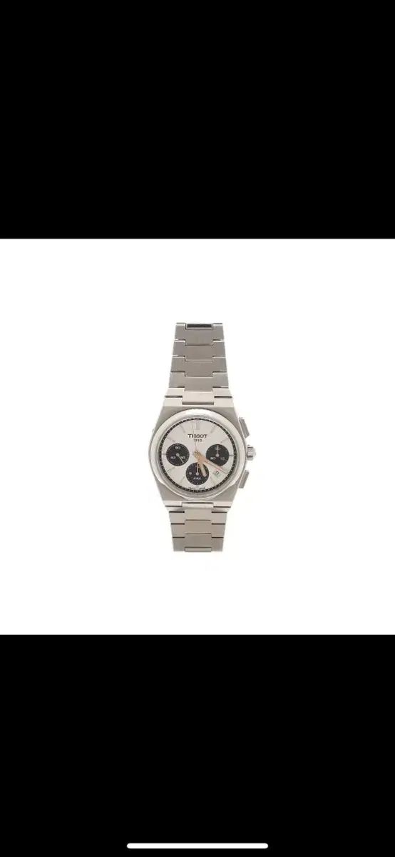 TISSOT PRX シルバー クロノグラフ ウォッチ