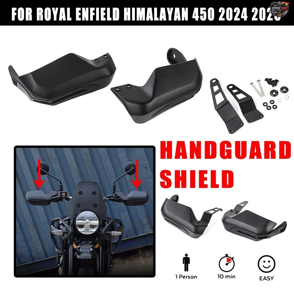 ロイヤルエンフィールド ヒマラヤン450 ヒマラヤン450 2024 2025 用 オートバイアクセサリー ハンドガードシールド ハンドガードプロテクタ
