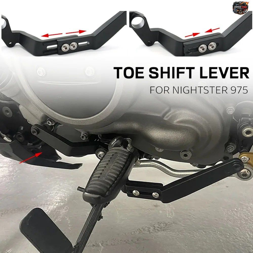 ハーレーダビッドソン ナイトスター 975 RH975 RH 975 スペシャル 2023 2024 モーターサイクル用 アルミ製ヒールトゥギアシフターシフトレ
