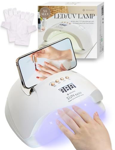 ジェルネイル ジェルネイルライト 手袋付き uvライト ネイルライト レジン RENAGE LEDライト ジェルネイル ライト 36ホワイトLED ネイリストYouTuber監修 ネイルドライヤー 低ヒートモード 自動感知センサー 硬化ライト 1e8cfb3d