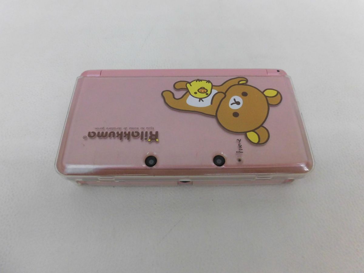 中古品 ゲーム ニンテンドー3DS 本体 CTR-001 ピンク 動作品