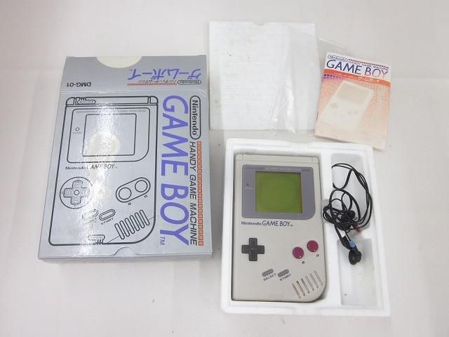 ジャンク品 ゲーム ゲームボーイ 本体 DMG-01 箱付き 通電不可