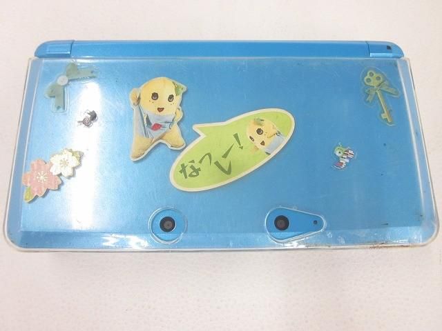 中古品 ゲーム ニンテンドー3DS 本体 CTR-001 アクアブルー 動作品