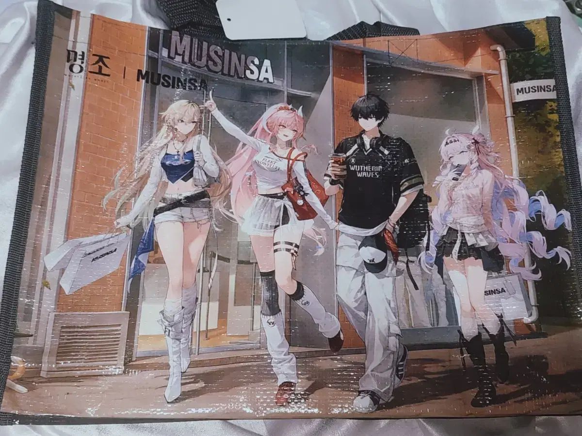 明朝MUSINSAエイメス放浪者デニア天城燐音オフライン限定タポリンバッグ