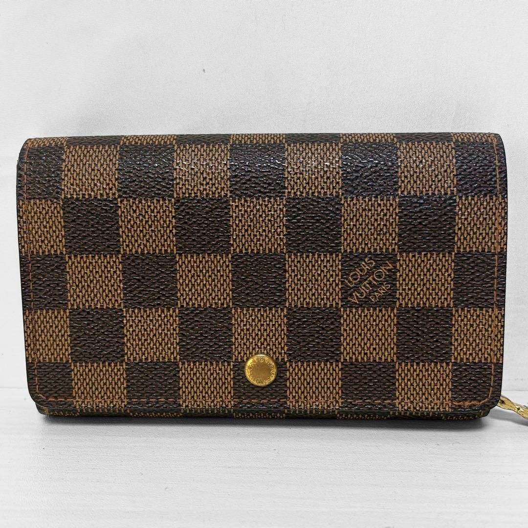 Louis Vuitton ルイヴィトン ポルトモネ ビエ トレゾール 二つ折り財布