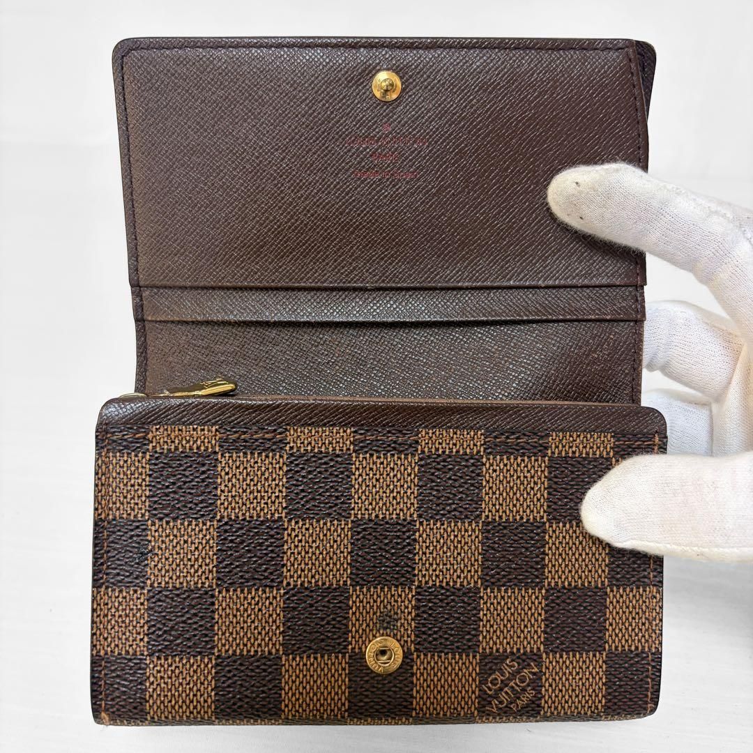 Louis Vuitton ルイヴィトン ポルトモネ ビエ トレゾール 二つ折り財布