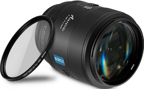 【新品】SIRUI AURORA 85mm F1.4 【フィルター付属】フルフレーム オートフォーカスレンズ、EマウントカメラFX3、FX6、A7シリーズ、A7Rシリーズ、A7Sシリーズ、A9、ZV-E1用望遠プライムポートレートレンズ 47354cab