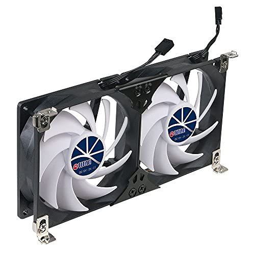 TITAN- TTC-SC22 車中泊／キャンピングカー/キャンパー/冷蔵庫排熱ファン/IP55防水防塵ファン搭載/自動温度制御/スピードコントローラー付き (90mm)ts ad4c8670