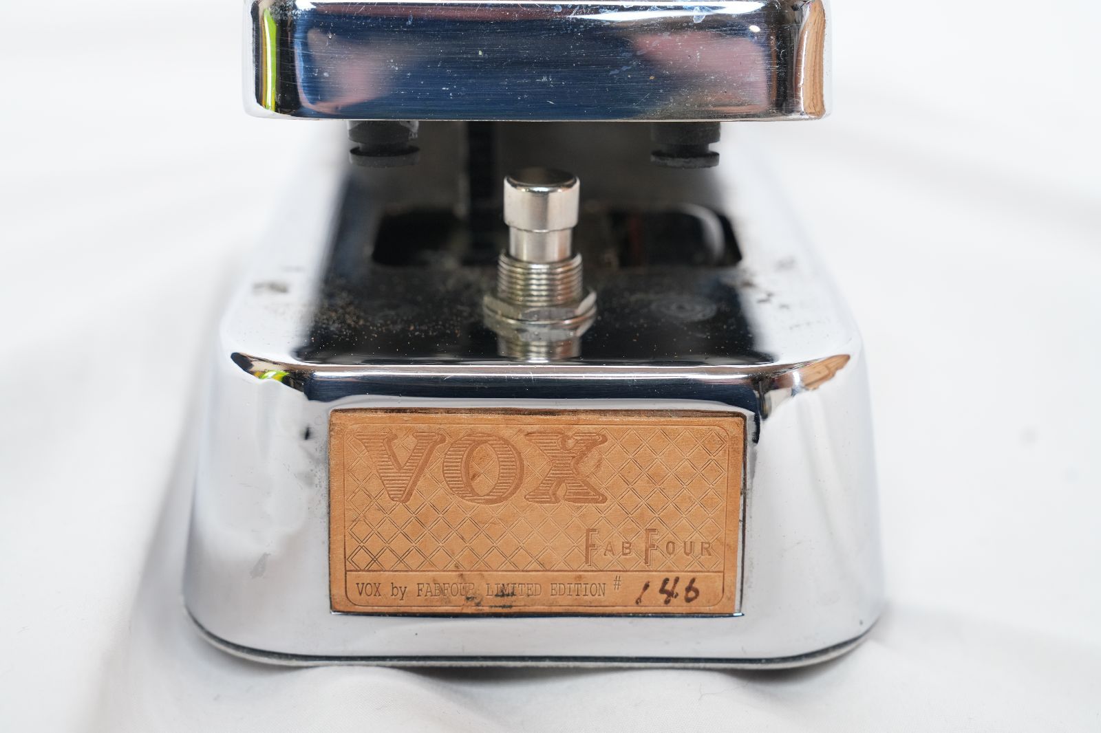 VOX V848 Wah ワウ Chrome Limited Model 美品 The VOX Showroom -- Vox V848 Clyde McCoy Wah Wah Pedal - 2002-2004