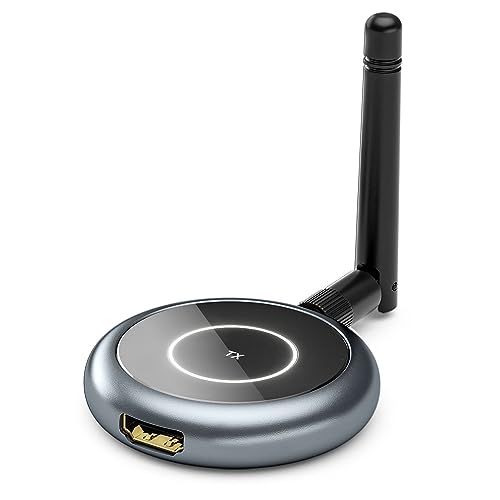 ☆新品☆AIMIBO HDMI 送信機 ワイヤレス HDMI 無線 【スマホ・タブレットをモニターにする】DVD/パソコンの画面をスマホに映す fire tv stickをiPhoneで見る 日本技適認証取得 技適認証番号：「Ｒ210-187 c4a75546
