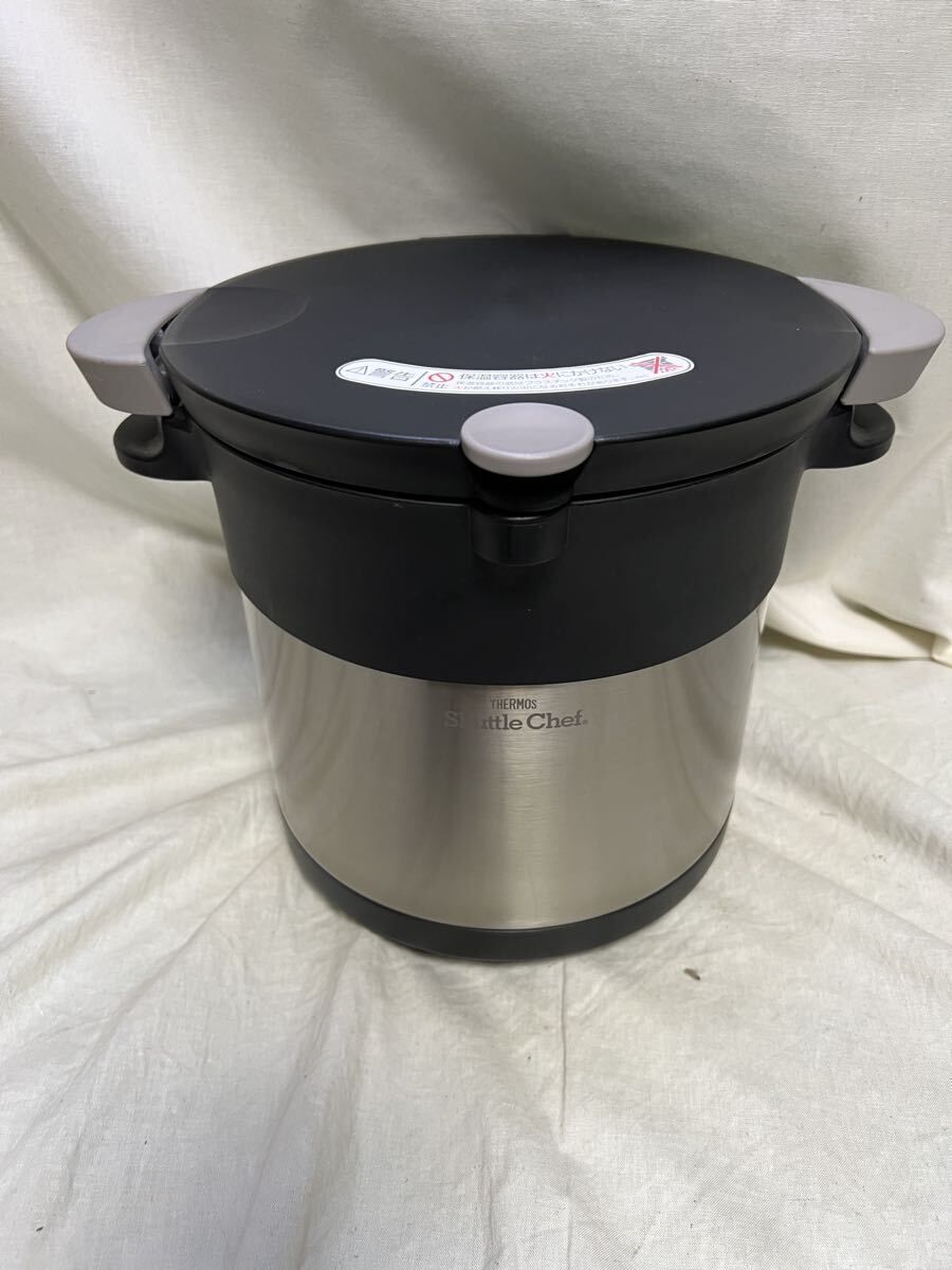 THERMOS 真空保温調理器 シャトルシェフ 4.5L ステンレスブラック KBC-4501@Y 9,239円